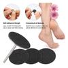 50pcs Replacement Sandpaper Disk for Electric Foot File Callus Remover with Wheel Axis Pedicure Tool for Men Women Dead
