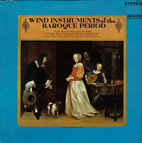 

LP Record HELMUT BOCKER FRITZ NEUMEYER DIET Wind Instruments Of The Baroque Per SM9027 MACE RECORDS 1974 US Classical Used