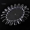 Puntos Nail Art 20 Colors Acrylic False Tip Practice Round Wheel Mould DIY Display Tool