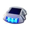 Solar Road Anti-Pressure Waterproof Buried Light Blue LED Lamp Outdoor Yard Lamp for Driveway Path Walkway Garden