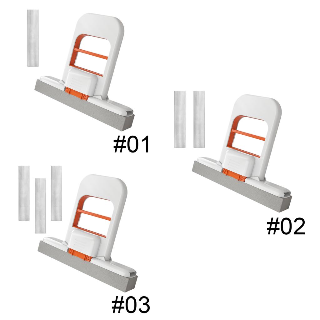 Desktop Mop Wet and Dry Use Mini Mop Self-Squeezing Mop for Tea Tables Desks and Dining Surfaces
