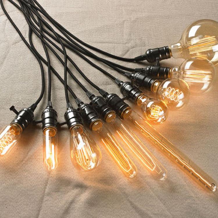 Edison Retro Dimmable E27 Filament Bulb 110V/220V Nostalgic Decor