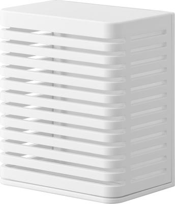 Yamazaki Jitsugyo Magnet Anti-mold & Deodorant Case S White Approx. W8.5 X D5.6 X H9.7cm Tower Anti-mold Case Bath Floating Storage 3661