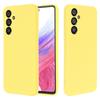 For Samsung Galaxy A54 5G Anti-scratch Liquid Silicone Phone Case Protective Cover with Strap