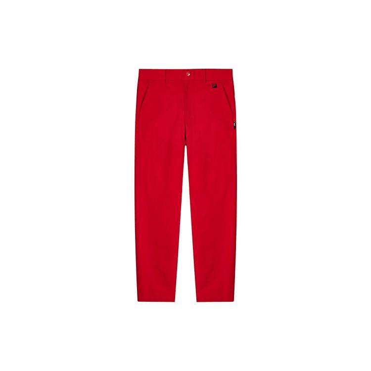 FILA Athletics Logo Woven Sports Pants Men bottoms Tomato A11M135804F-RD XL