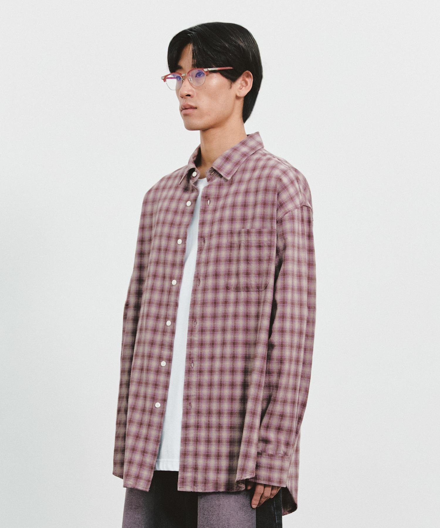 Vault Geek Over Silhouette Shirts (Pink Check) Pink Check/1