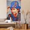 Joaquin Sabina Musician Hanging Bohemian Tapestry Bohemian Wall Tapestries Mandala Kawaii Room Decor