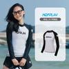 Unisex UV-skydd Rash Guard Set Långärmad Topp Byxor Dykning Snorkling Surfing Simning