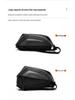 Motorcycle Helmet Backpack, Waterproof Hard Shell Riding Bag, KTM Style