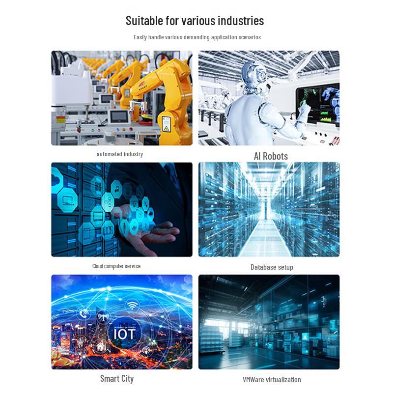 PERCKO Intel 82575 PCIe X1 Quad-Port Gigabit Ethernet Network Card