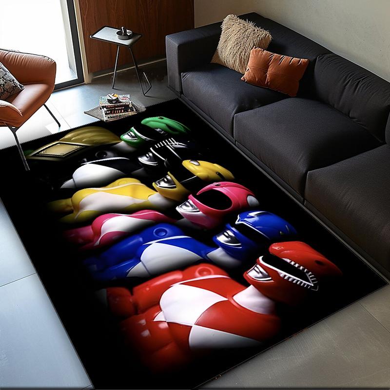 1PC rug Rangers Team-up Carpet, Chair Rug,Area Rug for Office Bedroom living rooms bedroom, Doormat decor Christmas fan gifts