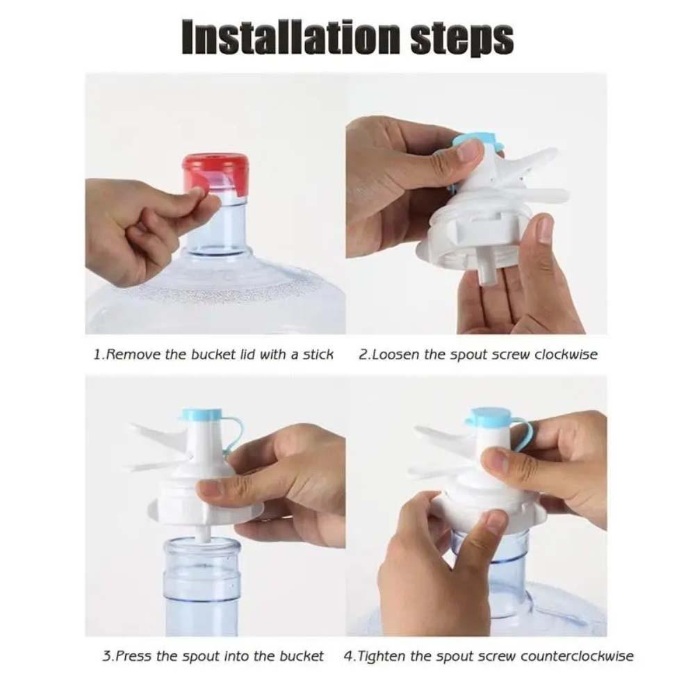 Reusable Pure Water Bucket Rack U-shaped Design Inverted Water Bracket  Labor-saving