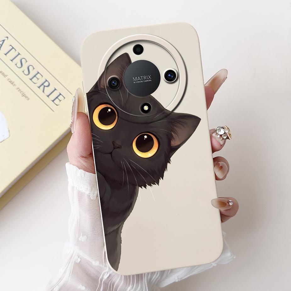 Für Honor Magic 5 Lite Hülle Honor X9A RMO-NX1 Niedliche Cartoon Bemalte Abdeckung Weiche TPU Handyhülle Für Honor Magic5 Lite HonorX9a Taschen