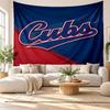 Chicago Cubs Wall Tapestry, Soft Fabric Wall Hanging, Decorative Backdrop For Bedroom Home Wall Art