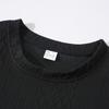 Mens Cable Knit  Casual Long Leeve Crewneck Pullover Sweaters  Textured