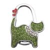 Two-heart Cat Bag Hook: Customizable Logo, Inner-Folding Table Edge Hook for Ladies