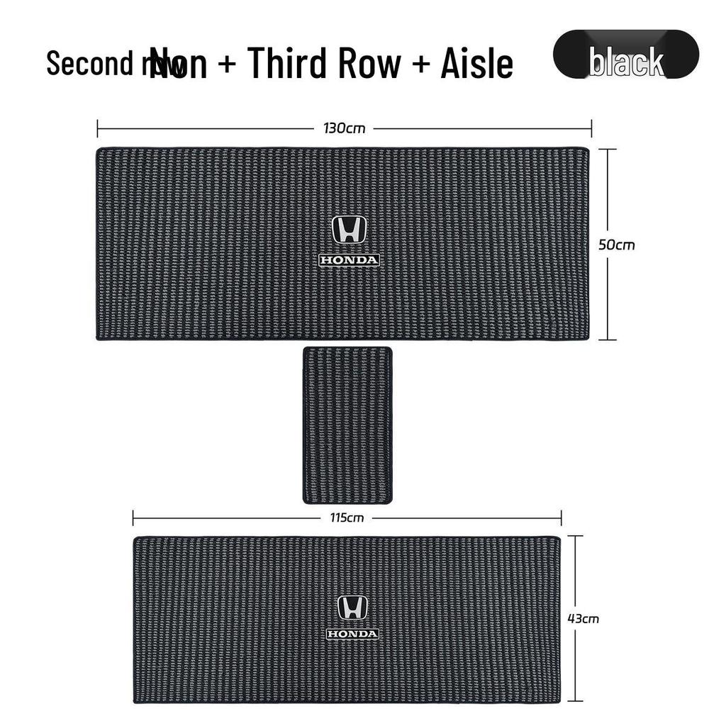 Honda Odyssey Elysion Floor Mats: Full Coverage for Seven-Seater with Expanded Second & Third Row Protection