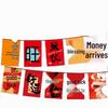 Abdo 2026 Chinese New Year Banner Flag Set