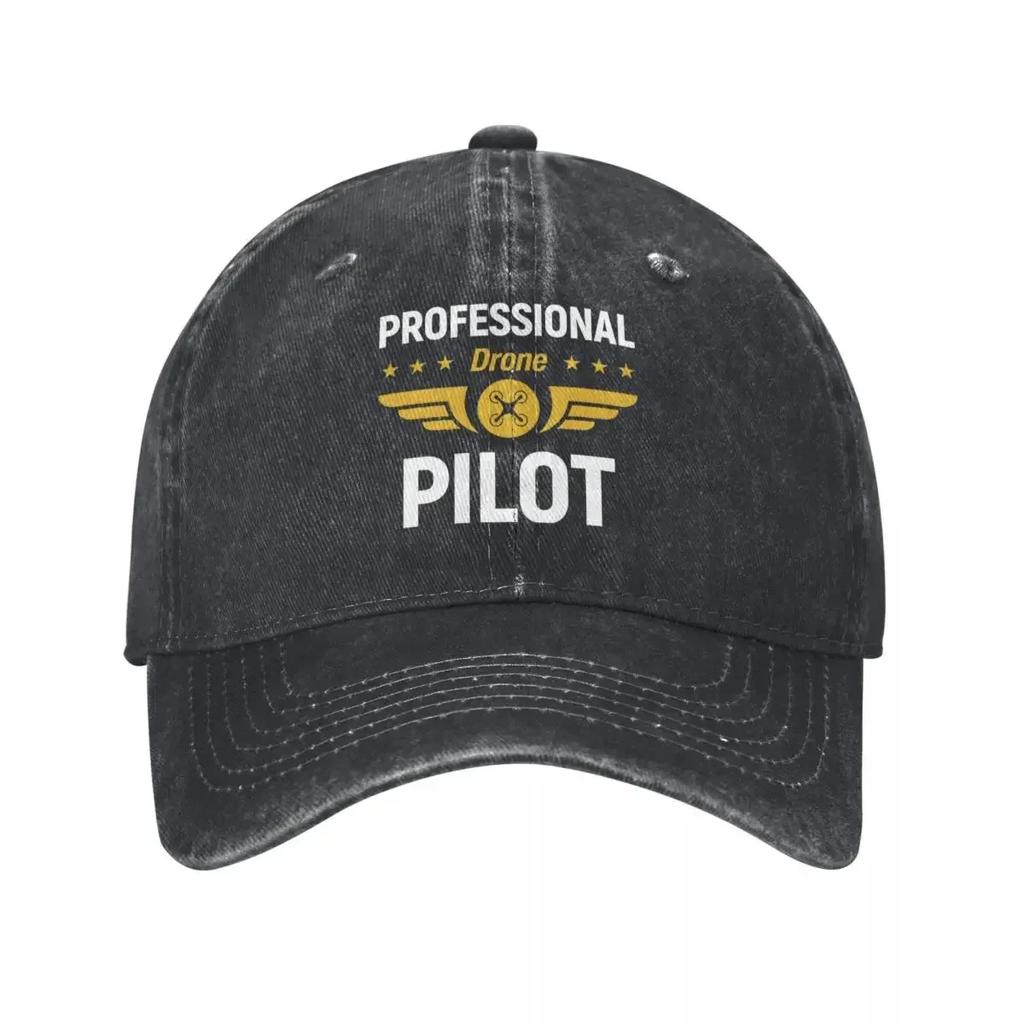 Professional Drone Pilot Merch Baseball Caps Daily Wear Flying Drones UAV Quadcopter Operator Hats Cap Adjustable Trucker Hat