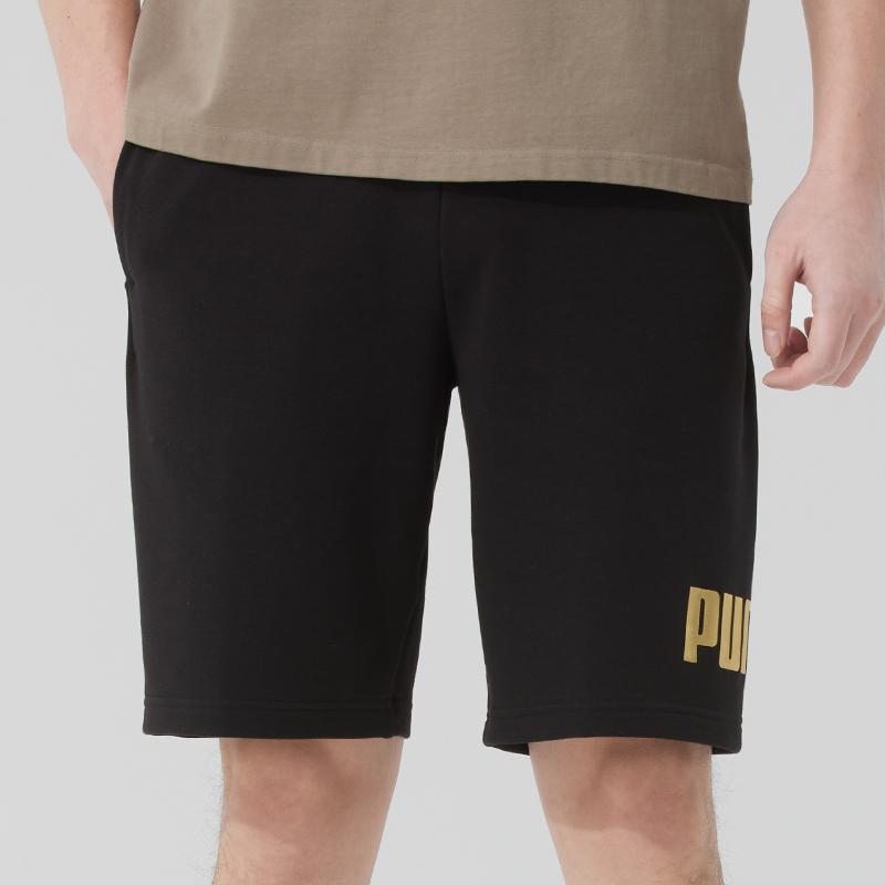 New PUMA Sports Life Collection Casual Shorts Unisex Black 687528-56