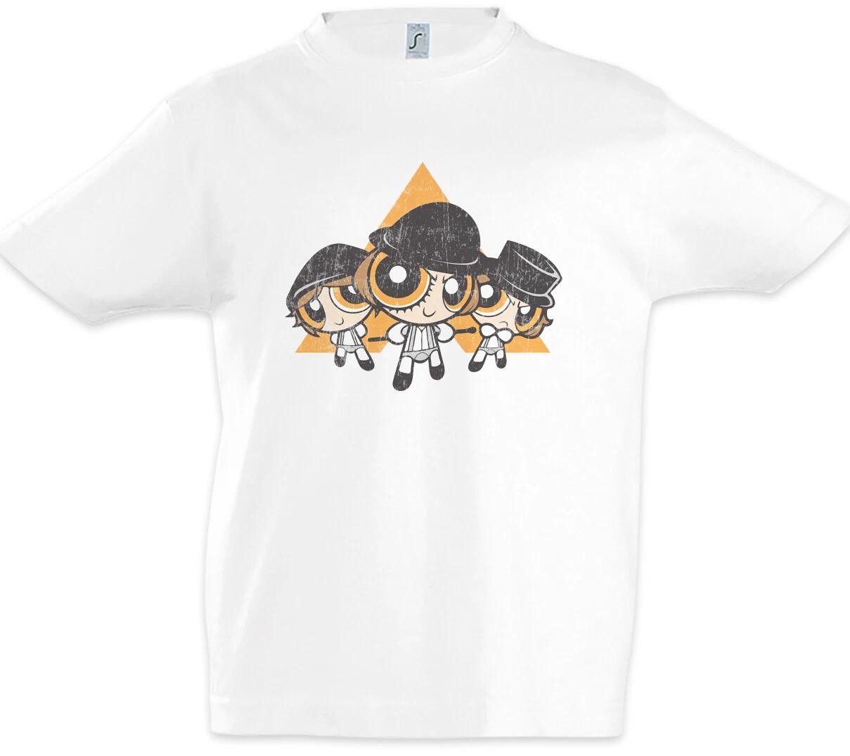 

Clockwork Boys Kids Boys T-Shirt Alex Droogs Alexander Orange DeLarge Fun 160