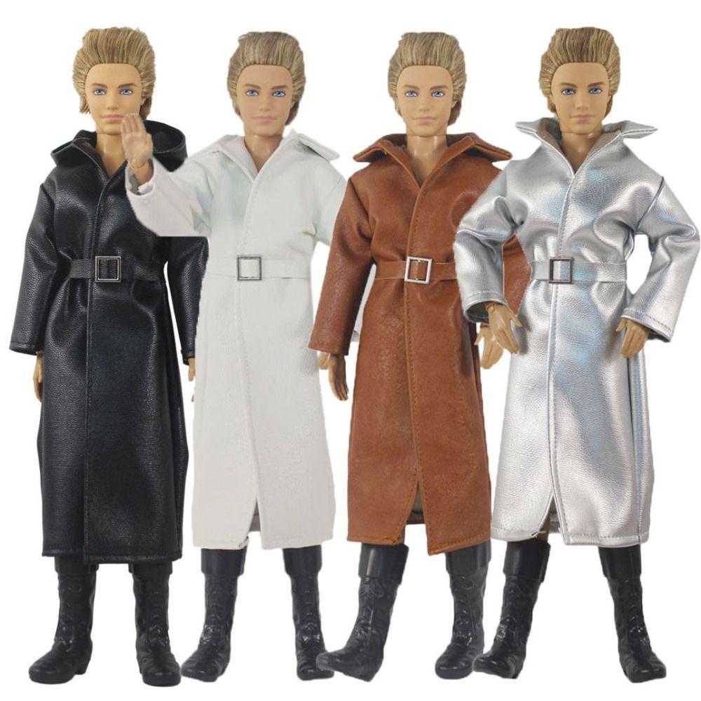 

Casual Wear Male Dolls Coat Multistyles Doll Accessories 2024 PU Leather Jacket 30cm Male Doll 4