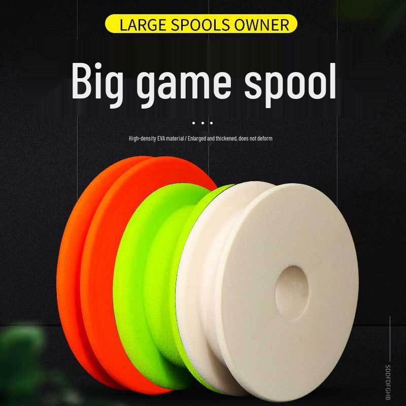 Large Foam Winding Reel & Fishing Line Spooler Set for Big Fish