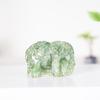 Natural Gemstone Crystal Decor Elephant Resin Art Home Gift For Special Occasions
