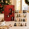 Christmas Advent Calendar 2026 Pet Themed 2026, 24 Days Countdown with Gift for Dog Lovers Pcs Mini 3D Cat Ornaments, Holiday Gifts Home Party