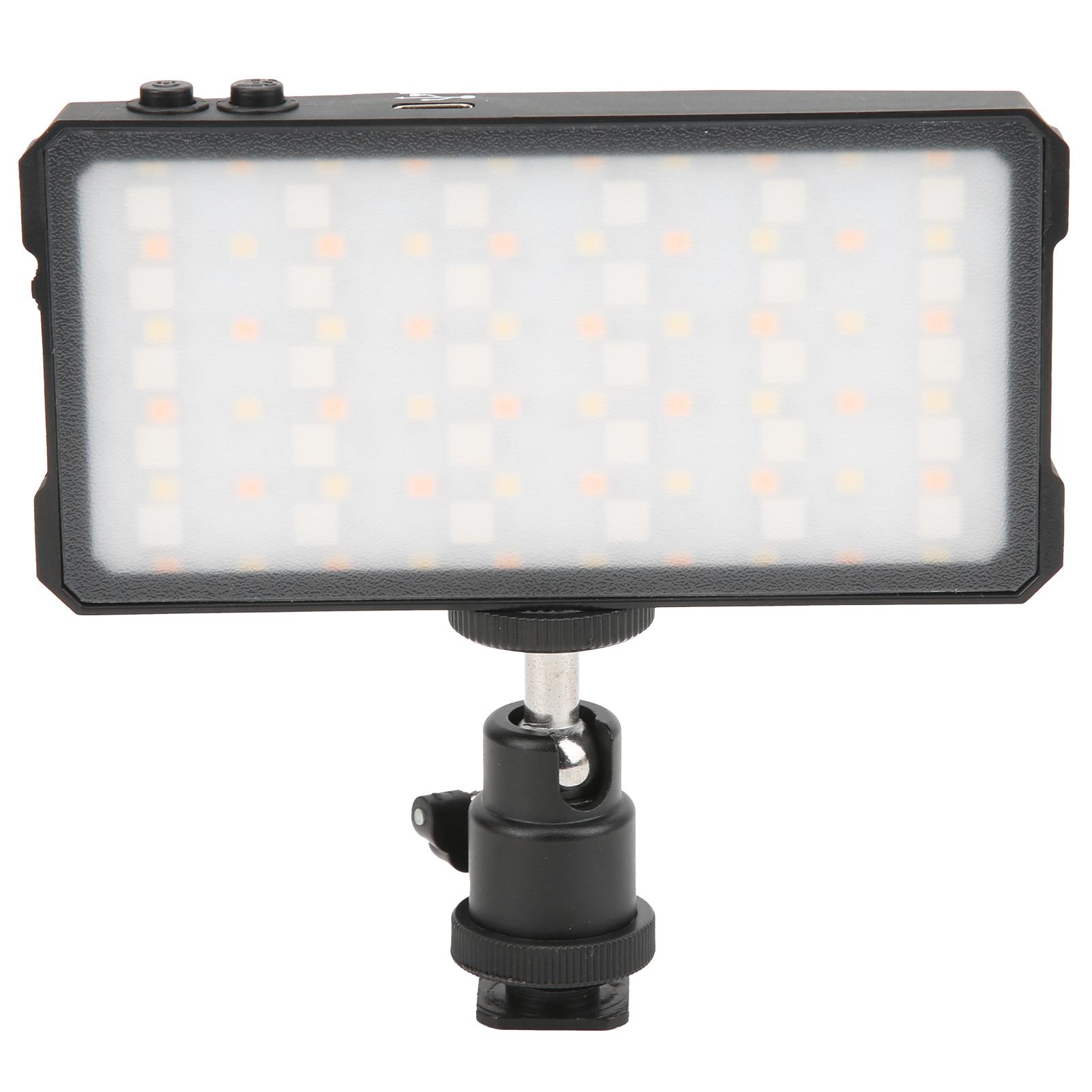 

Manbily MFL‑02 3000K-6500K RGB полноцветный светодиодный фонарь для камеры с холодными башмаками шаровая головка портативный заполняющий