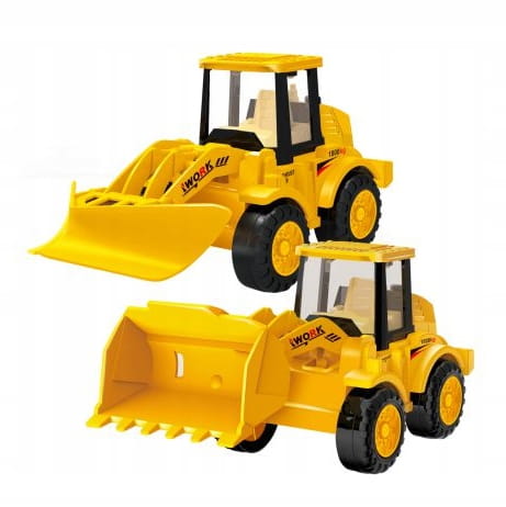 Toy Excavator Bulldozer Toy Set Of 2