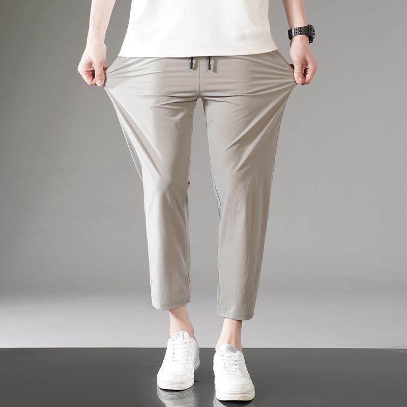 Men's Summer Quick-Dry Loose Straight-Leg Wide Casual Pants