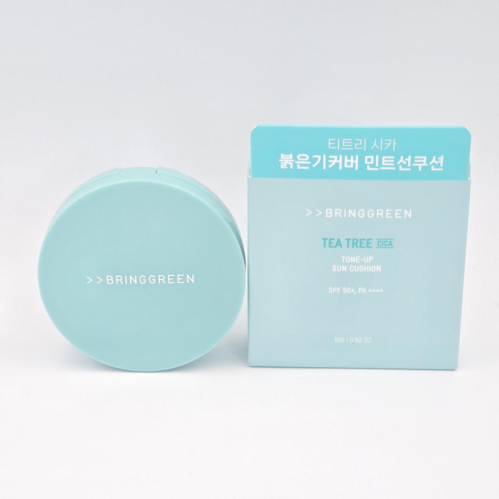 BRING GREEN Tea Tree Cica Tone Up Solpute 15g SPF50+ PA++++