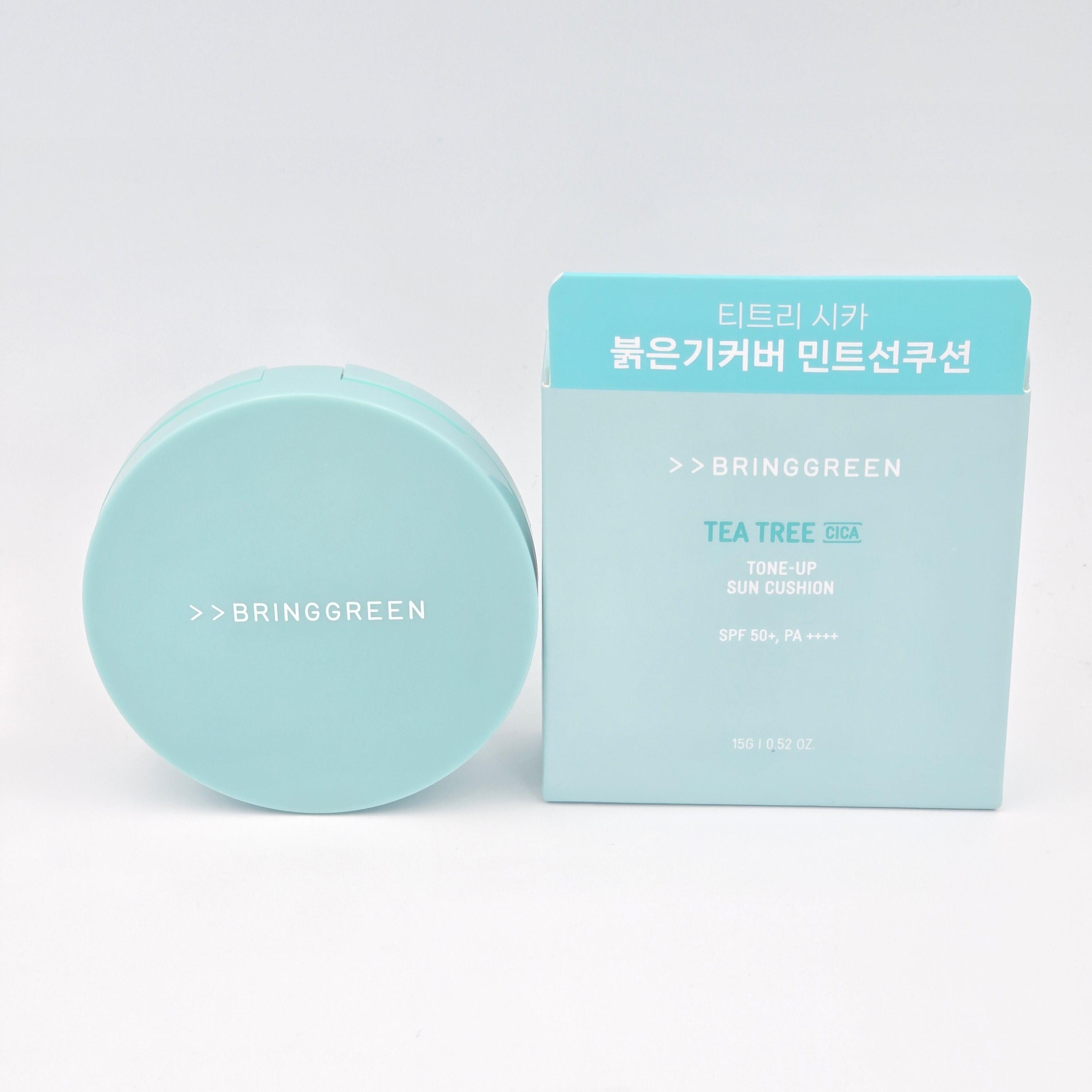 

[Bring Green] Чайное дерево Cica Tone Up Солнцезащитный крем 15 г SPF50+ PA++++