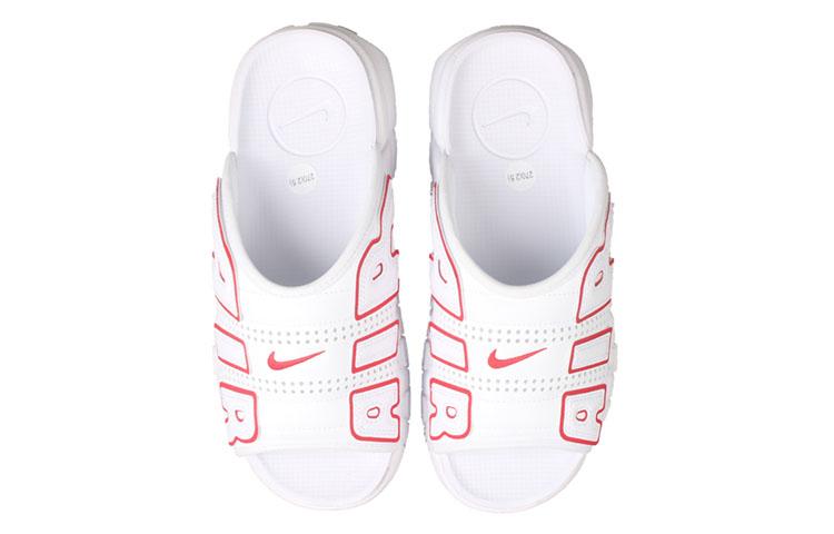 Nike Air More Uptempo Blanco Rojo Universitario Mujer FD9885-100