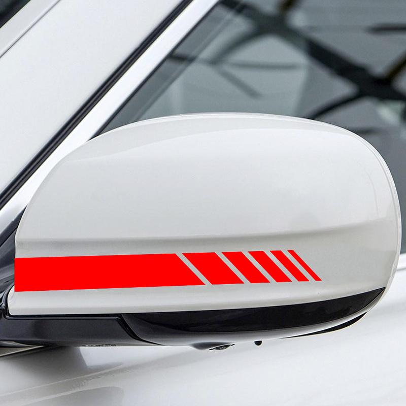 Popular Car Rearview Mirror Decorative Arrow Stickers - Reflector Scratch Cover Decals