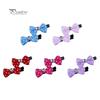 10 sztuk/opakowanie Mini Bow Pet Hairpin Ribbon Bowknot Hair Clips