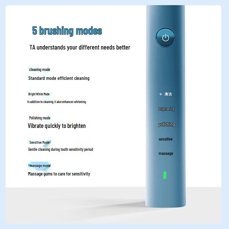 FLYCO FT7105 Smart Sonic Electric Toothbrush CN plug (adapter included)