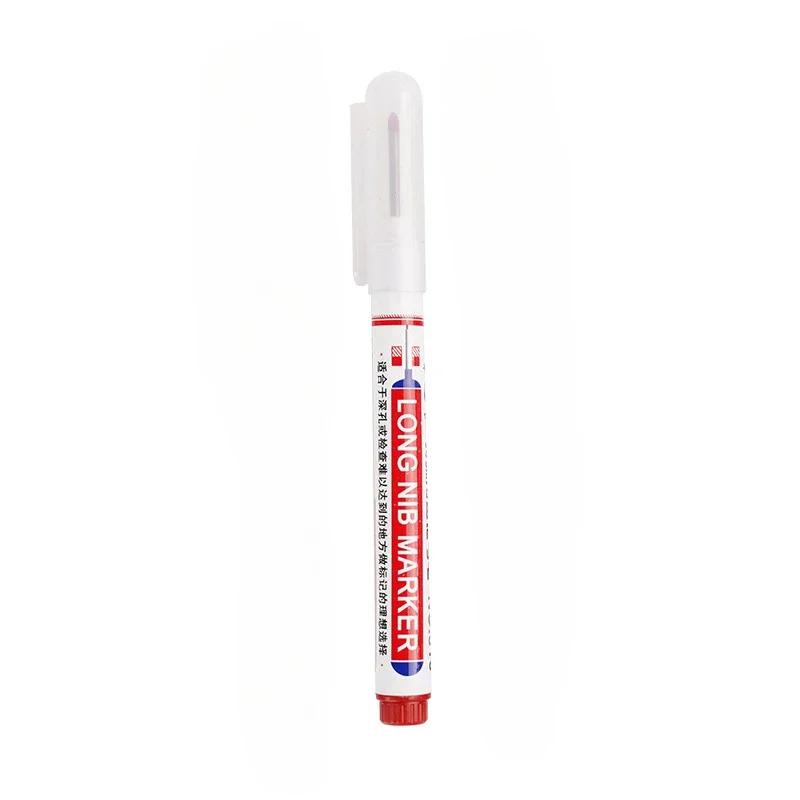 White Marker Pens 0.7/1.0/2.5mm Waterproof Oily Permanent Paint Pen Markers for Wood Rock Plastic Leather Glass Metal Ceramic
