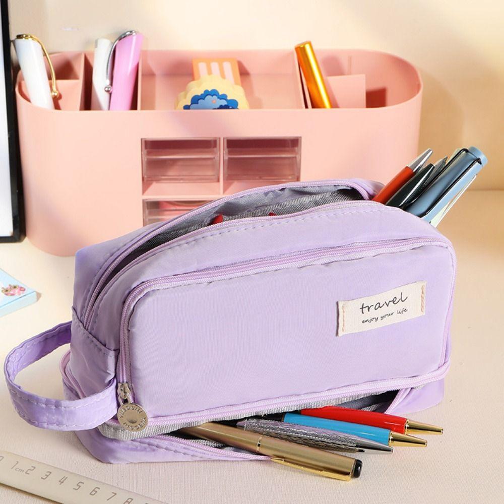 Pencil Bag Large Capacity Pencil Cases Large Capacity Multifunction Pencil Case  Student