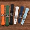 Quick Release Silicone Strap For Tissot PRX T137.407/T137.410 Super Player 40mm Men Convex Rubber Watch Band Bracelet 12mm