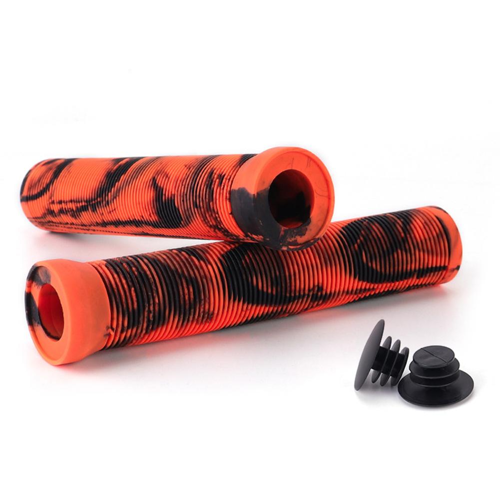 Punhos de Scooter Punhos de Bicicleta Cobertura de Guidão de Borracha Antiderrapante Para Guidão de 22,2mm Punhos de Scooter Guidões de Bicicleta BMX 1 Par