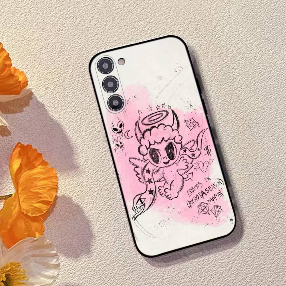 K-Karol G Dibujos Animados Phone Case Silicone Soft For Samsung Galaxy A73,A72,A71,A70,A53,A52,A51