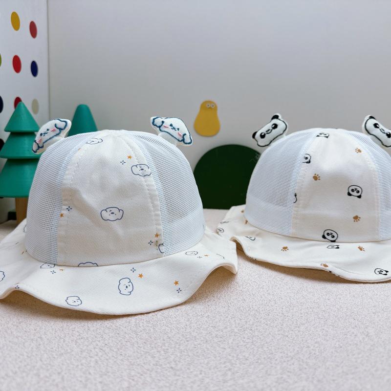 Summer Cartoon Baby Hat - Cute, Breathable, Sun Protection for Outdoors