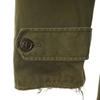 US ARMY 50s Long Sleeve Over- Coat L Khaki Military Men's Used