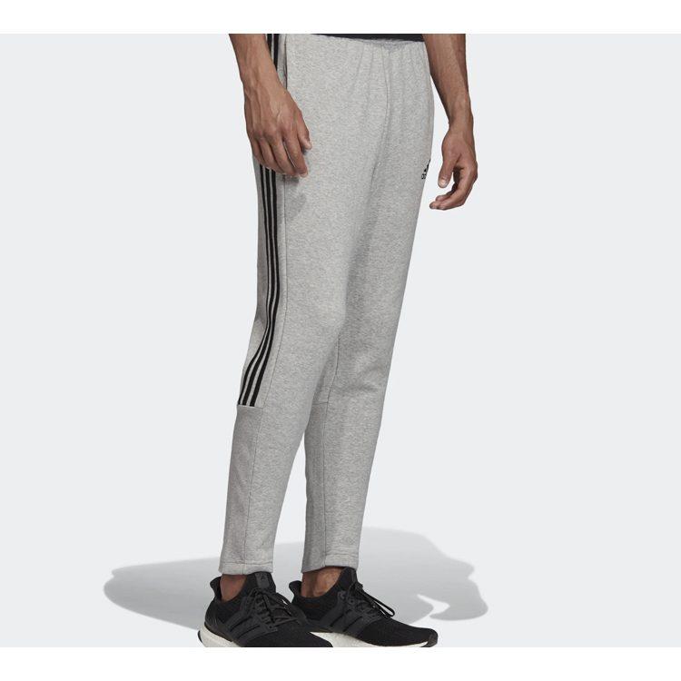 Adidas Knitted Sweatpants Men's Gray Moderate Other DQ1443