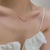 Women's Silver 925 Square Simple Chain Necklace