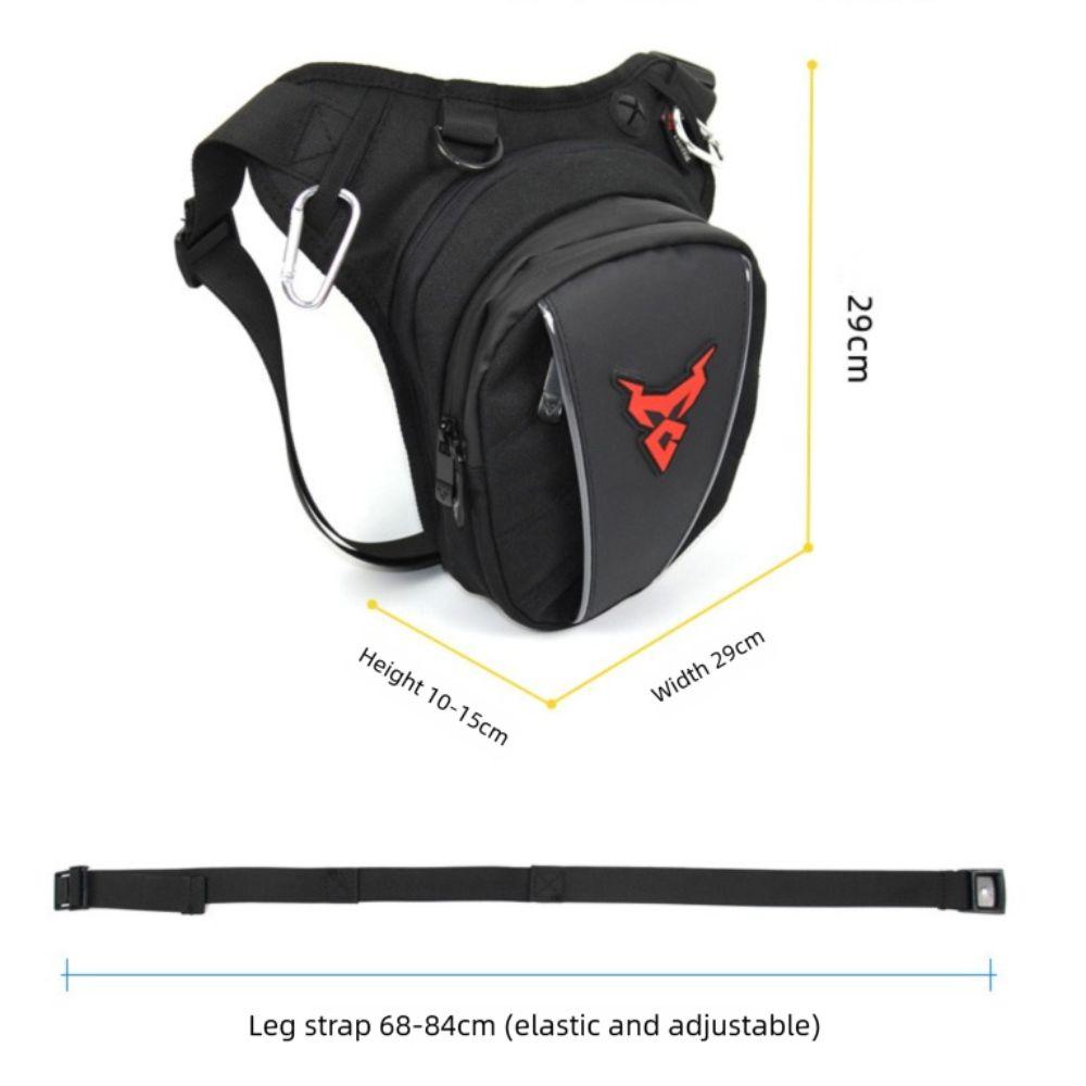 Borse da Cintura Casual Impermeabili Tessuto Oxford Poliestere Borse da Moto Outdoor