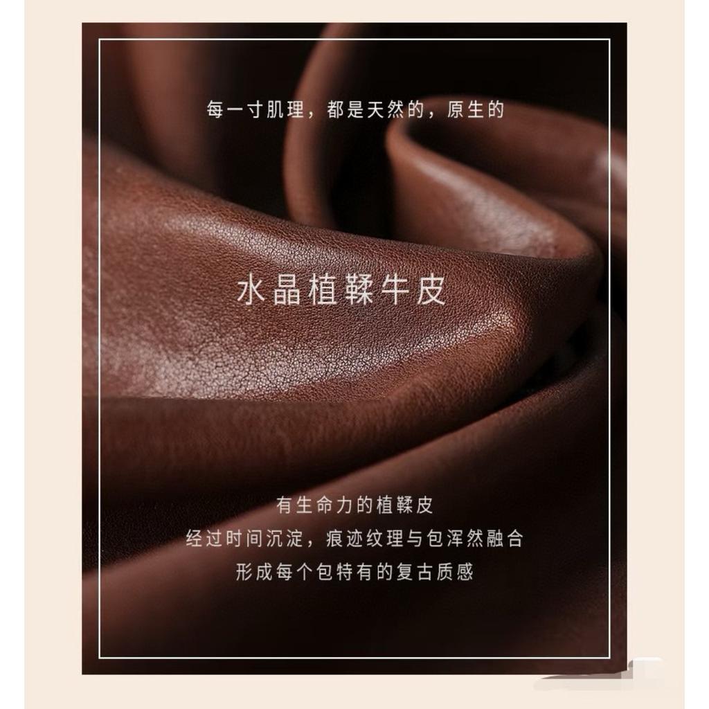 Guangzhou factory hobo new first-layer crystal tire cowhide lightweight texture shoulder crossbody armpit bag fashionable and versatile