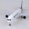 47cm Collection Model Airplane Scale 1:130 Airplane Model New Zealand B777 with LED Light(Touch or Sound Control) for Decoration